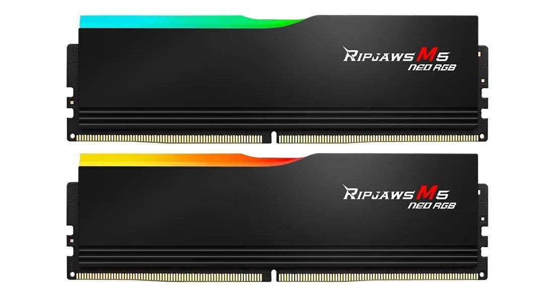 G.Skill Ripjaws M5 Neo DDR5 64GB RAM με 2x32GB Modules και Ταχύτητα 6000 για Desktop F5-6000J3636F32GX2-RM5NRK <span style="color: white; visibility:visible;">4713294237675</span>