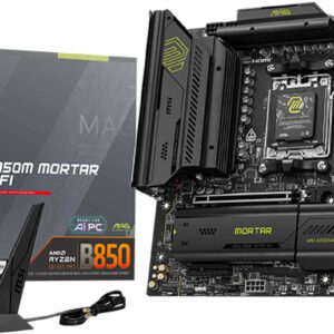 MSI MAG B850M Mortar Wifi Motherboard Micro ATX με AMD AM5 Socket <span style="color: white; visibility:visible;">4711377321150</span>