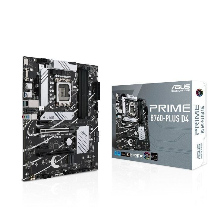 Asus Prime B760-Plus D4 Motherboard ATX με Intel 1700 Socket <span style="color: white; visibility:visible;">4711081970309</span>