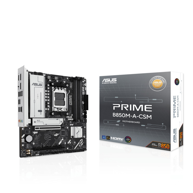 Asus PRIME B850M-A-CSM Motherboard Micro ATX με AMD AM5 Socket <span style="color: white; visibility:visible;">4711636054706,4711636054720</span>