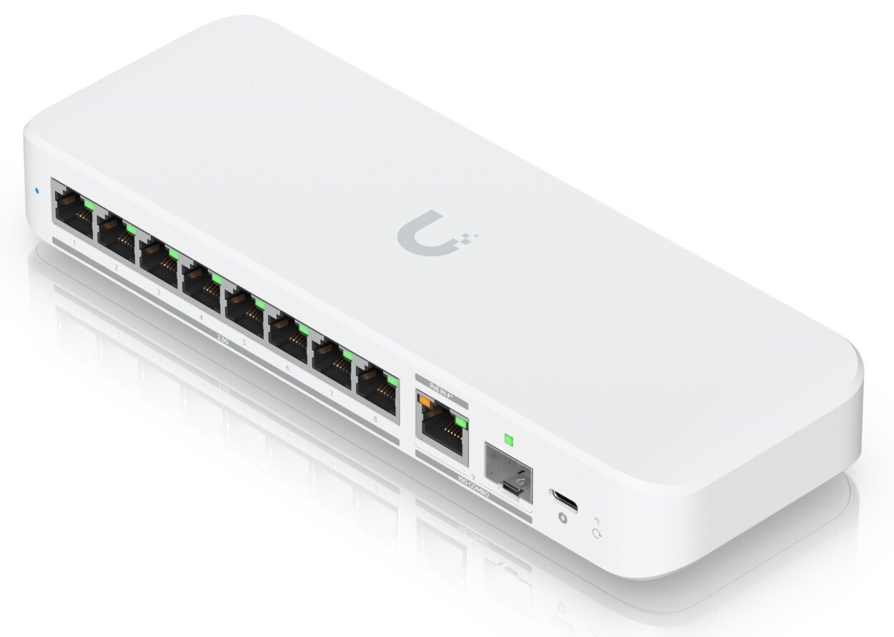 Ubiquiti Flex 2.5G Managed L2 PoE+ Switch με 8 Θύρες Ethernet <span style="color: white; visibility:visible;">0810084696057</span>