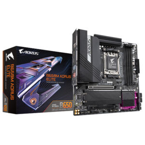 Gigabyte B650M Aorus Elite rev. 1.x Motherboard Micro ATX με AMD AM5 Socket <span style="color: white; visibility:visible;">4719331849818</span>