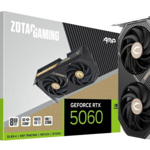 Zotac GeForce RTX 5060 8GB GDDR7 AMP Κάρτα Γραφικών ZT-B50600F-10M <span style="color: white; visibility:visible;">8886307700964</span>