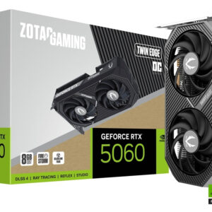 Zotac GeForce RTX 5060 8GB GDDR7 Twin Edge OC Κάρτα Γραφικών ZT-B50600H-10M <span style="color: white; visibility:visible;">8886307700834</span>