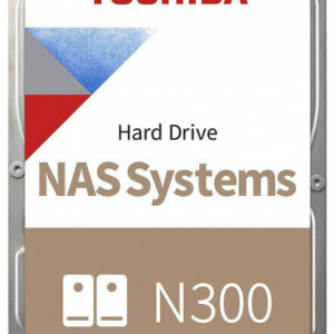 Toshiba N300 Bulk 8TB HDD Σκληρός Δίσκος 3.5" SATA III 7200rpm με 512MB Cache για NAS MN10ADA800S <span style="color: white; visibility:visible;">4260557512944</span>
