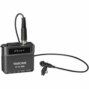 Tascam DR-10 L Pro Μονοκάναλος Ψηφιακός Φορητός Εγγραφέας Μπαταρίας για Εγγραφή σε Κάρτα Μνήμης με Διάρκεια Εγγραφής 24.5 Ώρες και Τροφοδοσία USB <span style="color: white; visibility:visible;">4907034134793</span>
