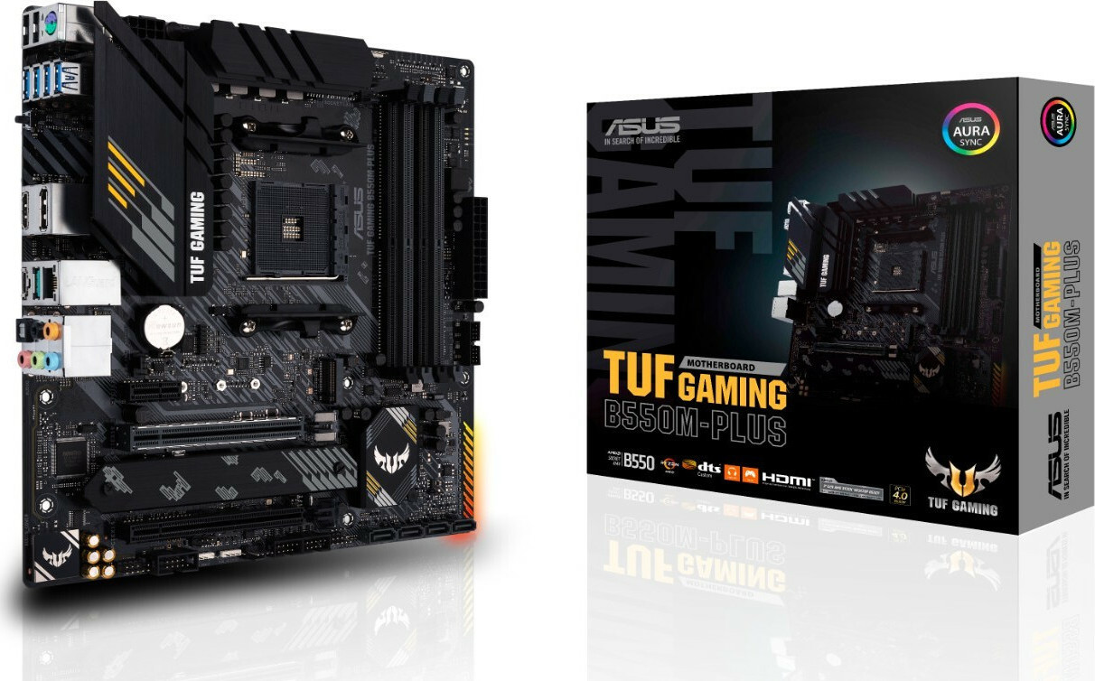Asus TUF Gaming B550M-Plus Motherboard Micro ATX με AMD AM4 Socket <span style="color: white; visibility:visible;">4718017623544</span>