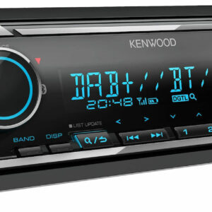 Kenwood Ηχοσύστημα Αυτοκινήτου 1DIN (Bluetooth/USB) με Αποσπώμενη Πρόσοψη KMM-BT508DAB <span style="color: white; visibility:visible;">0019048233745</span>