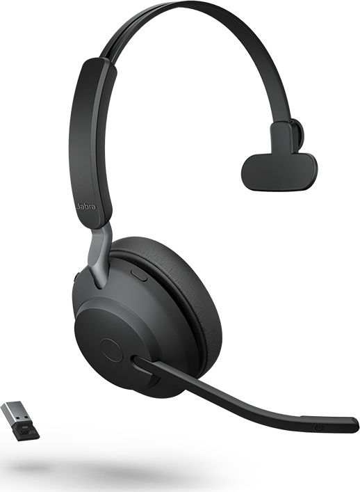 Jabra Evolve2 65 VOIP Headset Link380a MS Mono Black (26599-899-999) <span style="color: white; visibility:visible;">5706991022964</span>