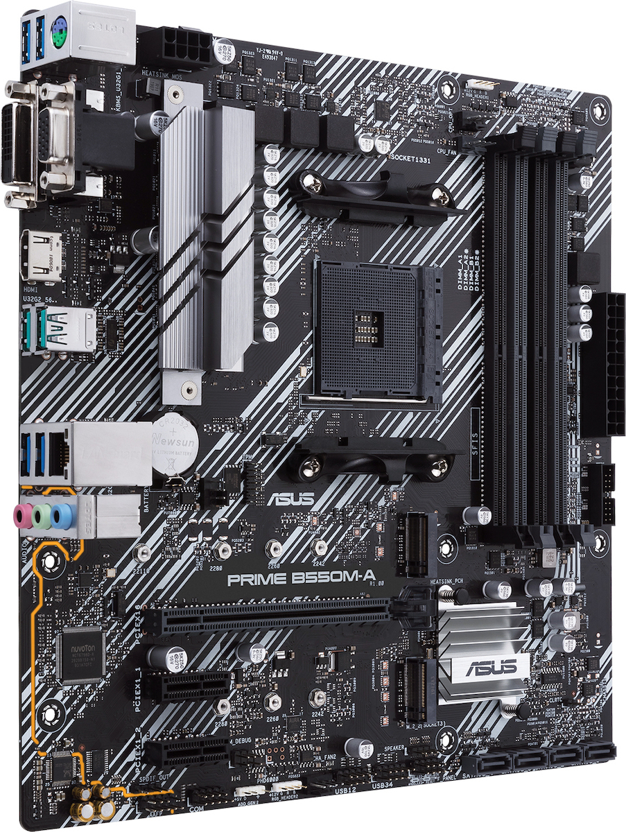 Asus Prime B550M-A/CSM Motherboard Micro ATX με AMD AM4 Socket <span style="color: white; visibility:visible;">4718017755535</span>