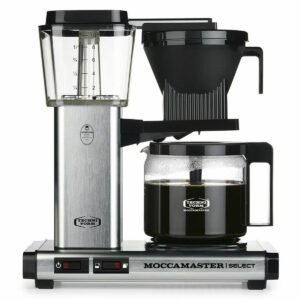 Moccamaster KBG Select Καφετιέρα Φίλτρου 1520W Silver Brushed <span style="color: white; visibility:visible;">8712072539792</span>