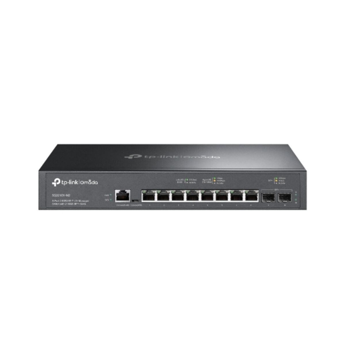 TP-LINK SG3210X-M2 v1 Managed L2 Switch με 8 Θύρες Ethernet και 2 SFP Θύρες <span style="color: white; visibility:visible;">4897098689523</span>