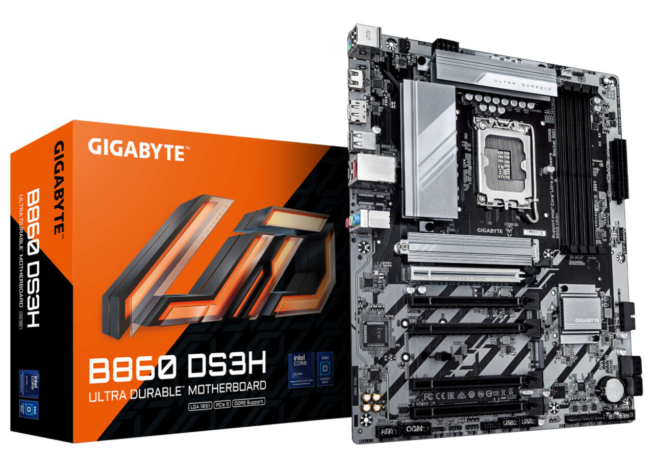 Gigabyte B860 DS3H Motherboard ATX με Intel 1851 Socket <span style="color: white; visibility:visible;">4719331868178</span>