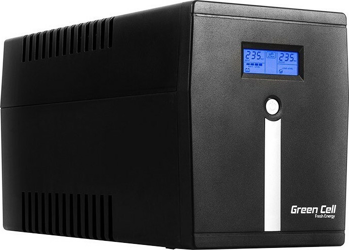 Green Cell Power Proof UPS Line-Interactive 2000VA 1400W με 3 IEC Πρίζες <span style="color: white; visibility:visible;">5902701419752</span>
