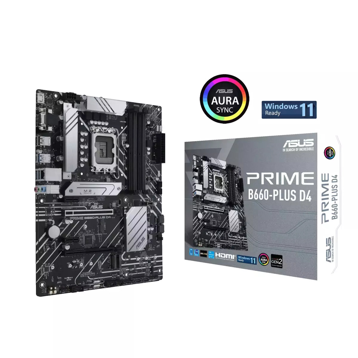 Asus Prime B660-Plus D4 Motherboard ATX με Intel 1700 Socket <span style="color: white; visibility:visible;">4711081523017</span>