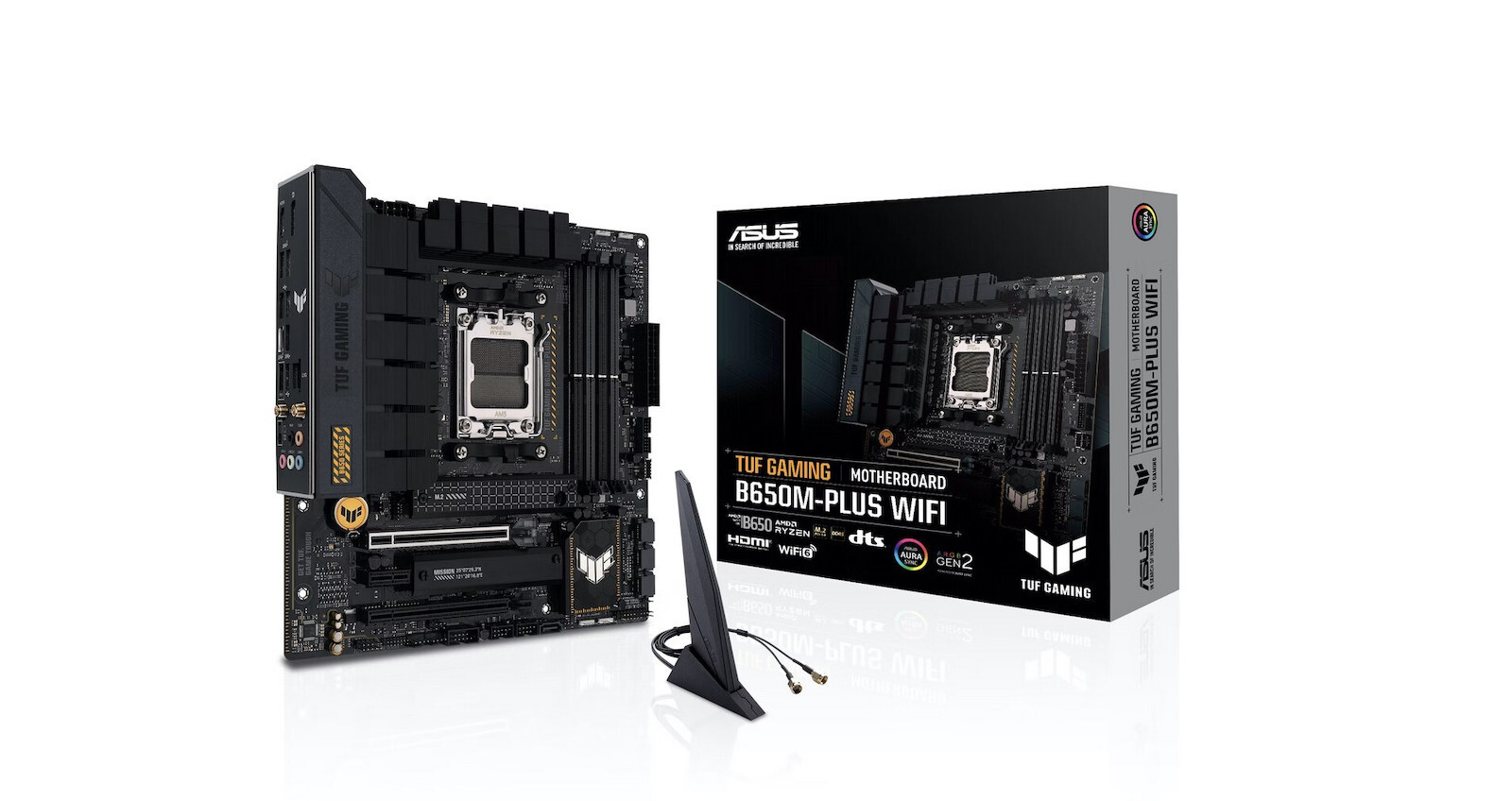 Asus TUF Gaming B650M-Plus WiFi Motherboard Micro ATX με AMD AM5 Socket <span style="color: white; visibility:visible;">4711081912118</span>