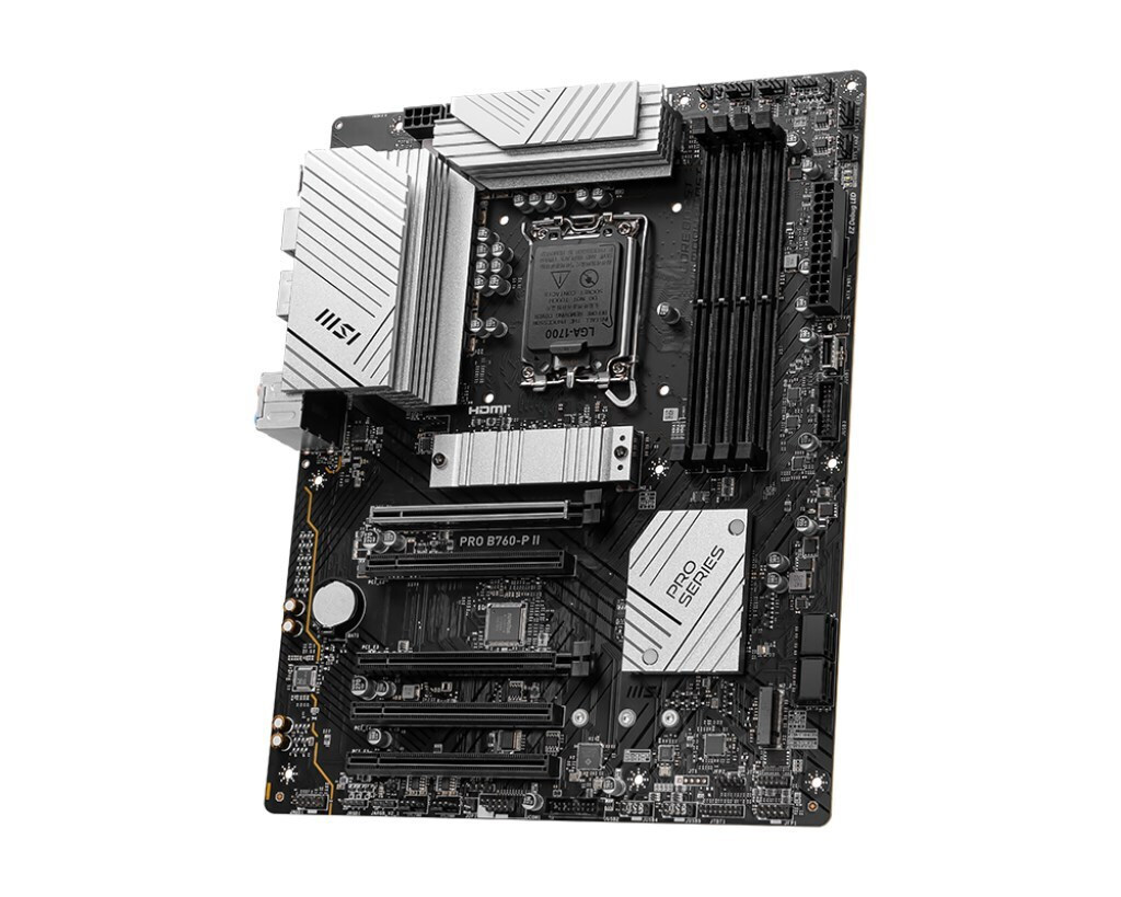 MSI PRO B760-P II Motherboard ATX με Intel 1700 Socket <span style="color: white; visibility:visible;">4711377193887</span>