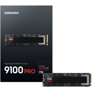 Samsung 9100 Pro SSD 1TB M.2 NVMe PCI Express 5.0 MZ-VAP1T0BW <span style="color: white; visibility:visible;">8806095811628</span>