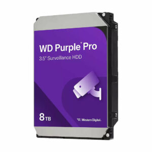 Western Digital Purple Pro Smart Video 8TB HDD Σκληρός Δίσκος 3.5" SATA III 7200rpm με 256MB Cache για Server / Καταγραφικό WD8002PURP <span style="color: white; visibility:visible;">0718037896748</span>