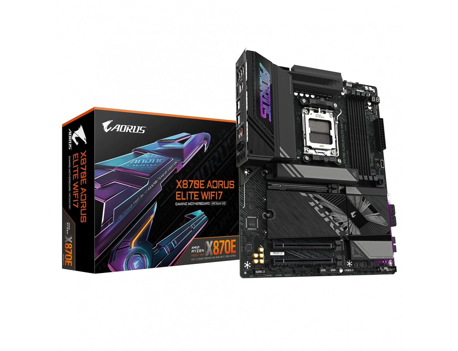 Gigabyte X870E AORUS ELITE WIFI7 Motherboard ATX με AMD AM5 Socket <span style="color: white; visibility:visible;">4719331864613</span>