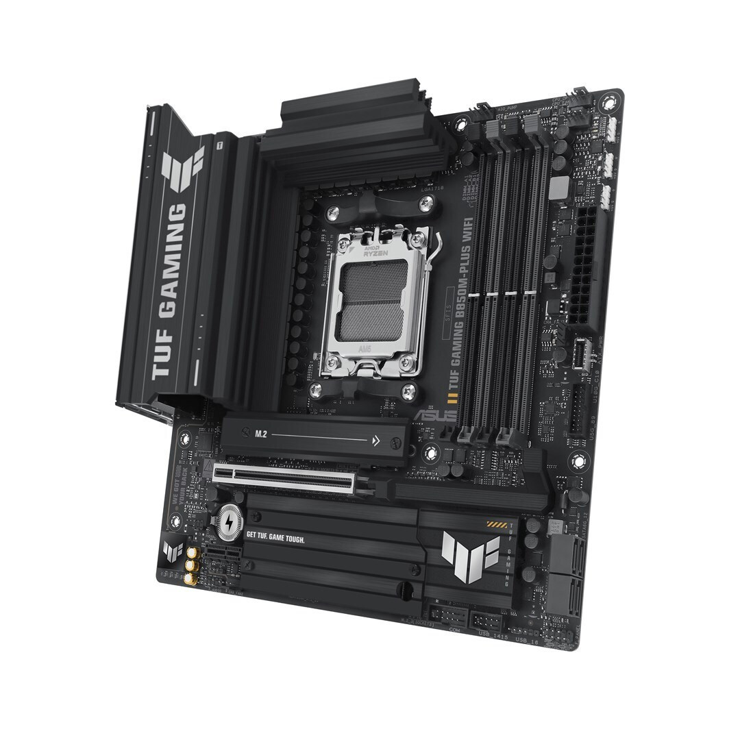 Asus TUF GAMING B850M-PLUS WIFI Motherboard Micro ATX με AMD AM5 Socket <span style="color: white; visibility:visible;">4711387764916</span>