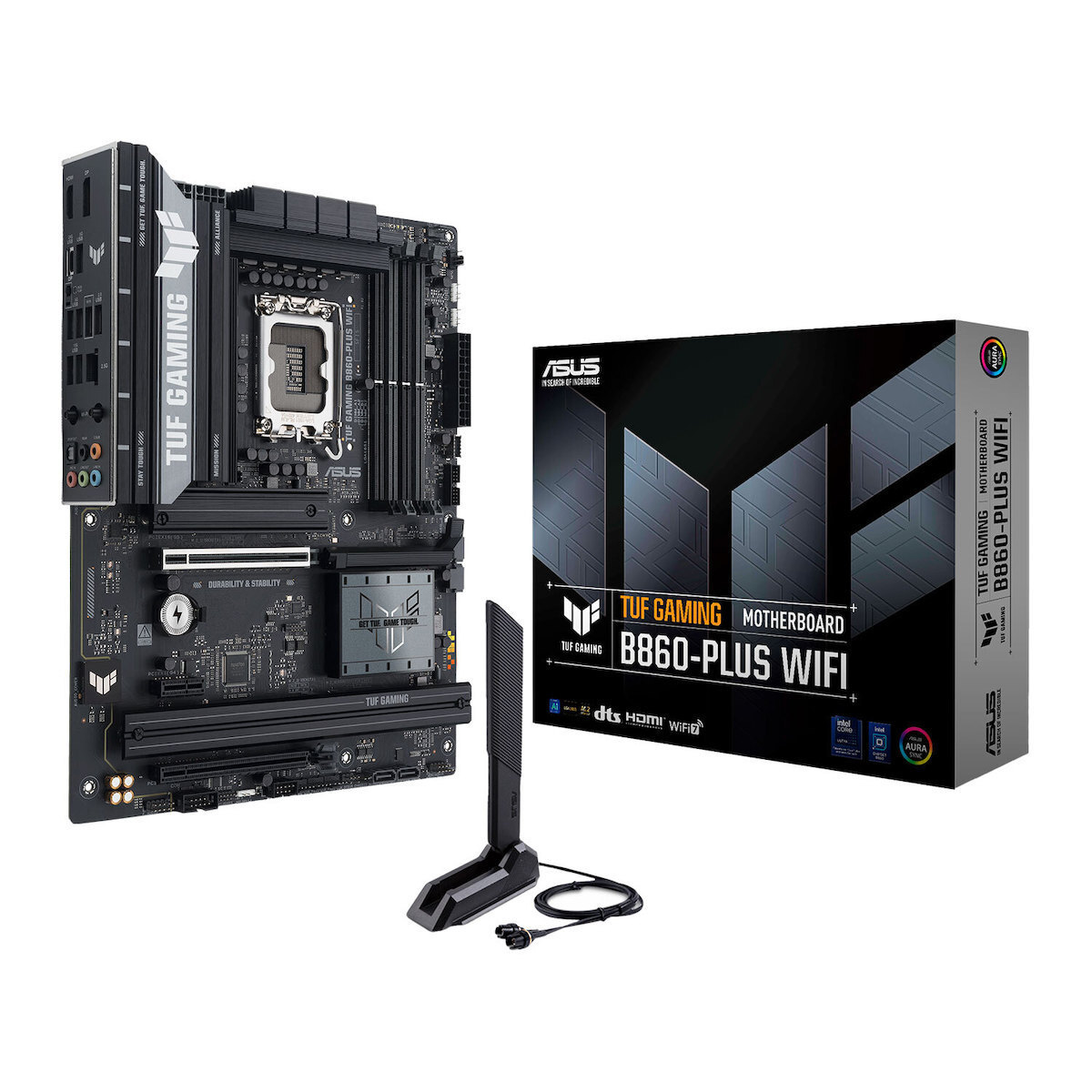 Asus TUF Gaming B860-Plus WIFI Motherboard ATX με Intel 1851 Socket <span style="color: white; visibility:visible;">4711387815144</span>