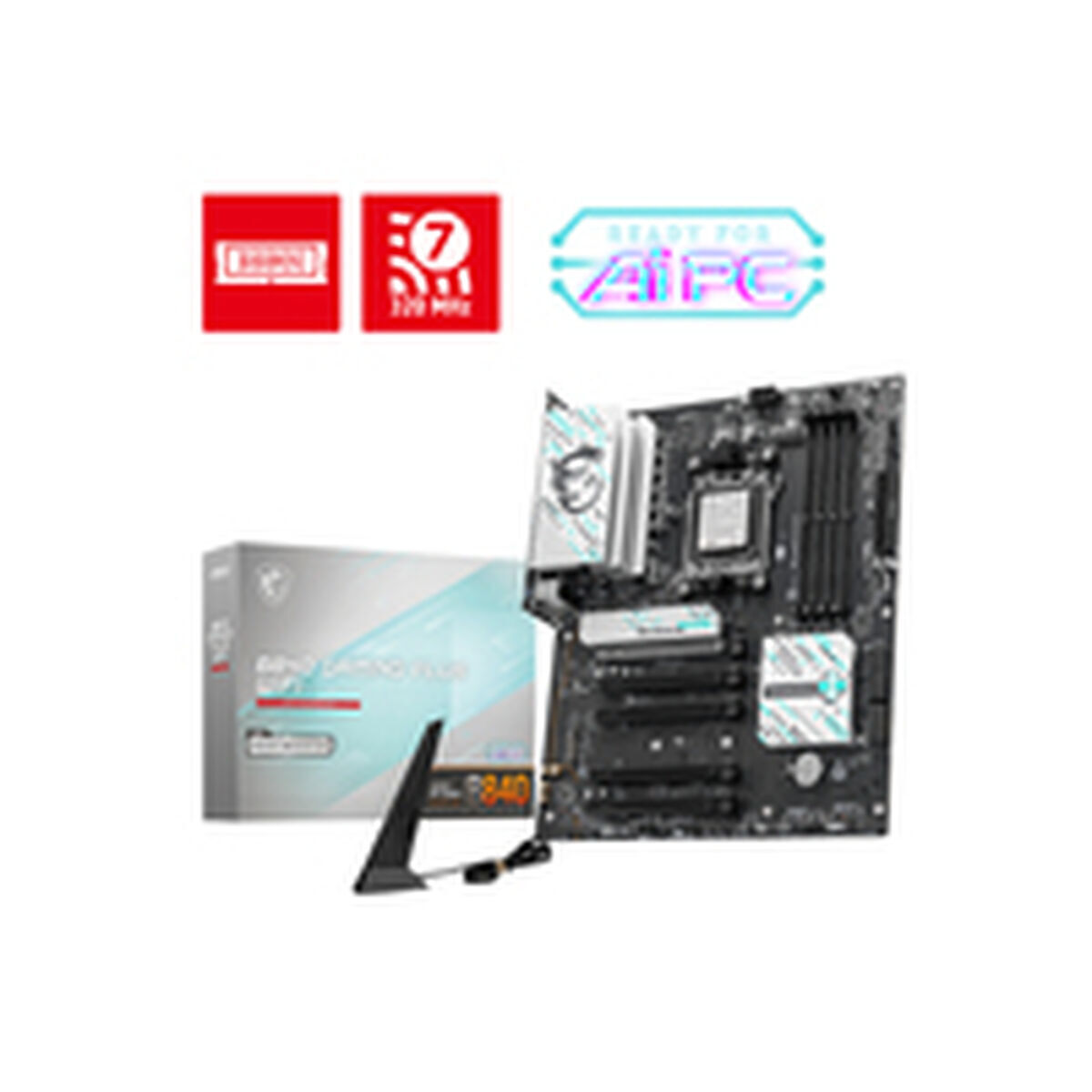 MSI B840 GAMING PLUS WIFI Motherboard ATX με AMD AM5 Socket <span style="color: white; visibility:visible;">4711377286589</span>