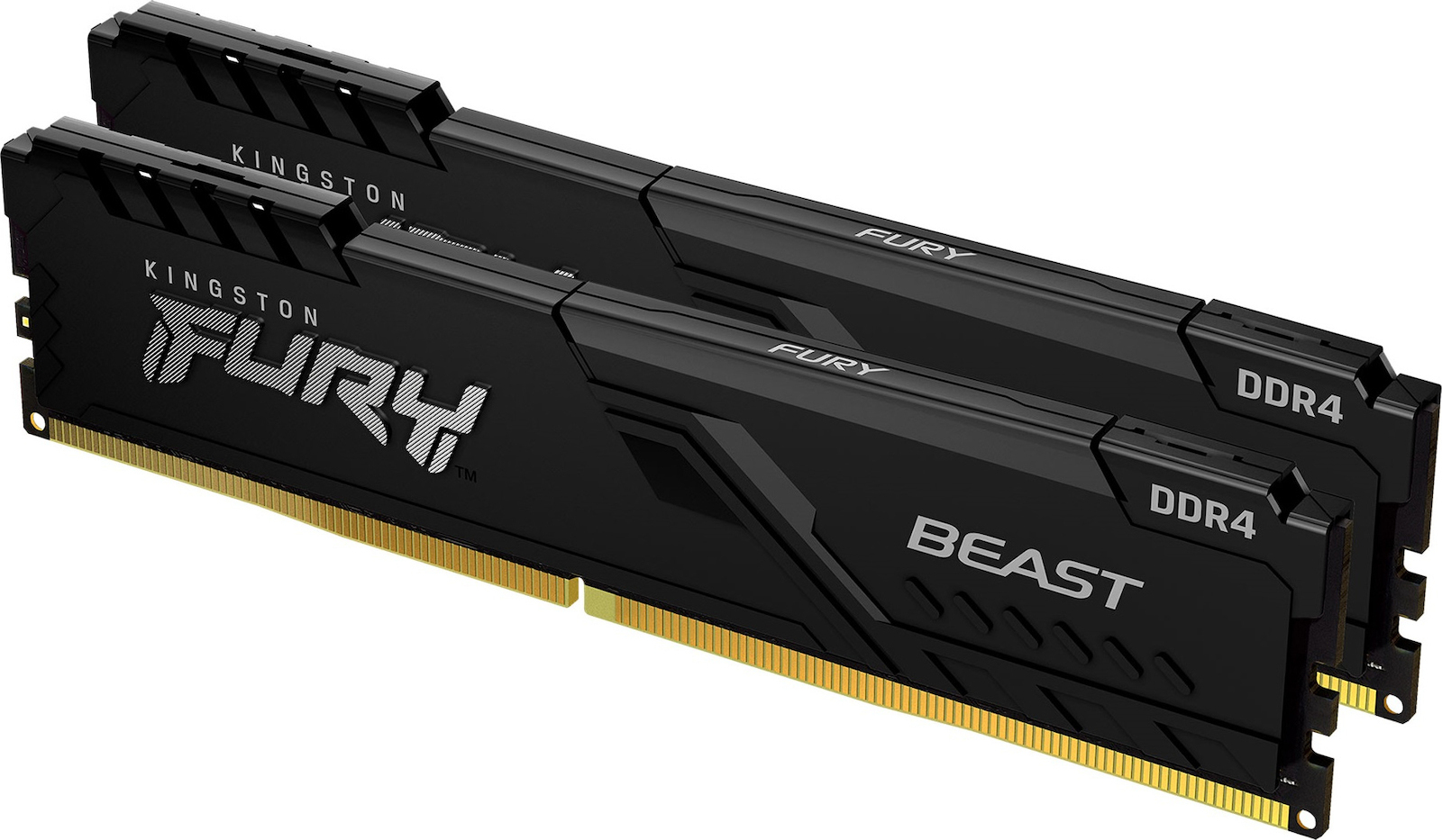 Kingston Fury Beast DDR4 32GB RAM με 2x16GB Modules και Ταχύτητα 3600 για Desktop KF436C18BBK2/32 <span style="color: white; visibility:visible;">0740617319743</span>
