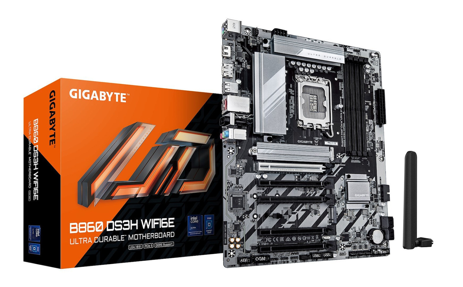 Gigabyte B860 DS3H WIFI6E Motherboard ATX με Intel 1851 Socket <span style="color: white; visibility:visible;">4719331867515</span>