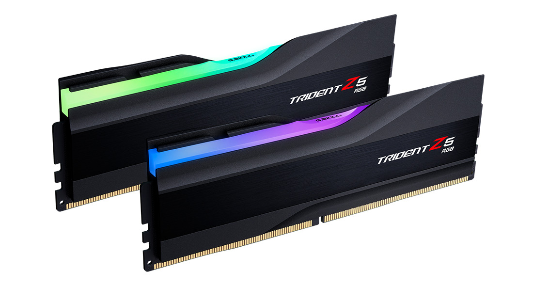 G.Skill Trident Z5 RGB DDR5 32GB RAM με 2x16GB Modules και Ταχύτητα 6400 για Desktop F5-6400J3239G16GX2-TZ5RK <span style="color: white; visibility:visible;">4713294231369</span>