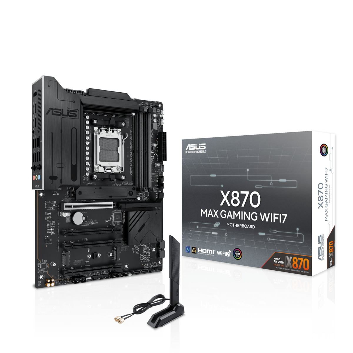 Asus X870 MAX GAMING WIFI7 Motherboard ATX με AMD AM5 Socket <span style="color: white; visibility:visible;">4711636007849</span>