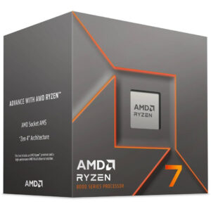 AMD Ryzen 7 8700F 4.1GHz Επεξεργαστής 8 Πυρήνων για Socket AM5 σε Κουτί με Ψύκτρα <span style="color: white; visibility:visible;">0730143316699</span>