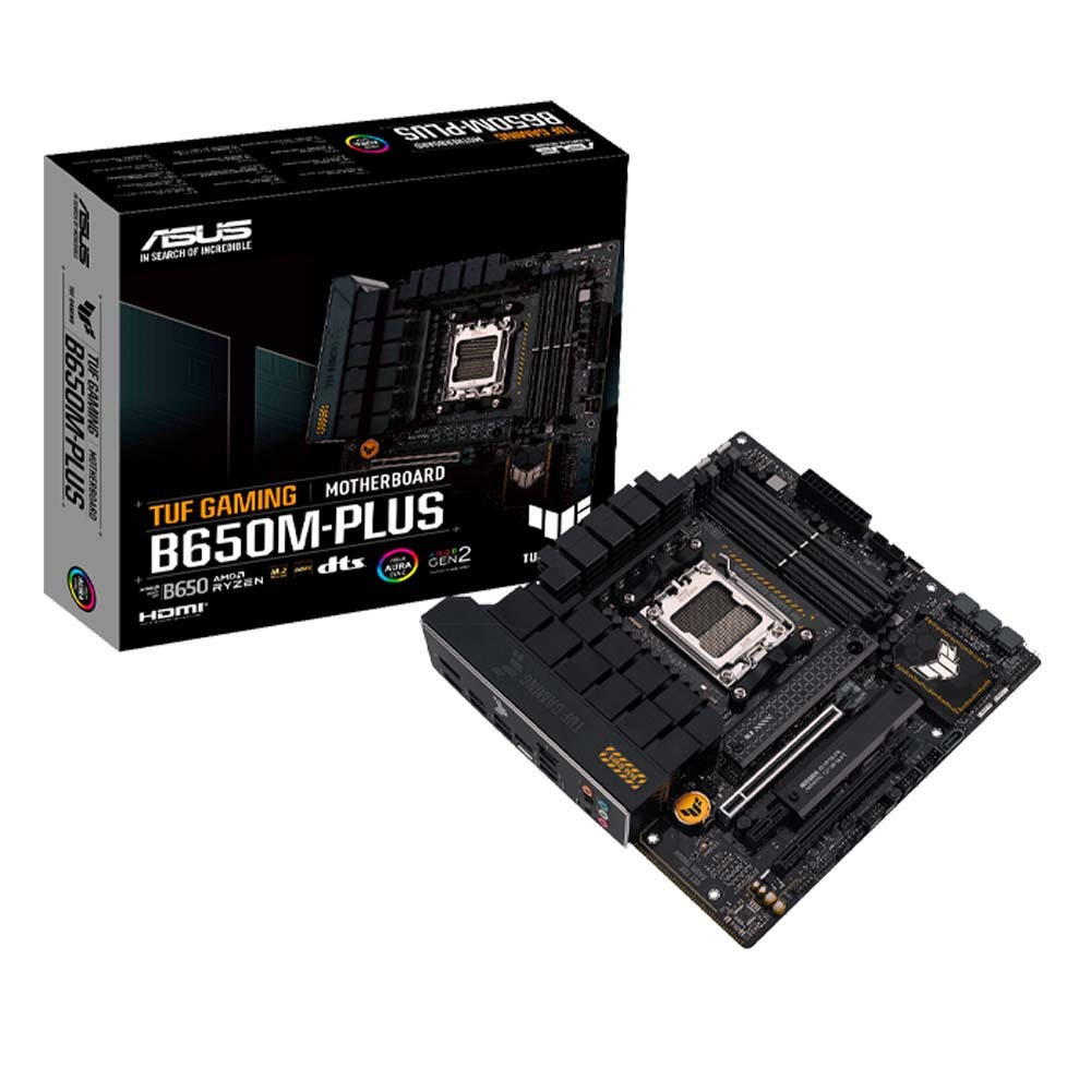Asus TUF GAMING B650M-PLUS Motherboard Micro ATX με AMD AM5 Socket <span style="color: white; visibility:visible;">4711081912392</span>