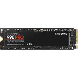 Samsung 990 PRO SSD 2TB M.2 NVMe PCI Express 4.0 MZ-V9P2T0BW <span style="color: white; visibility:visible;">8806094215038</span>