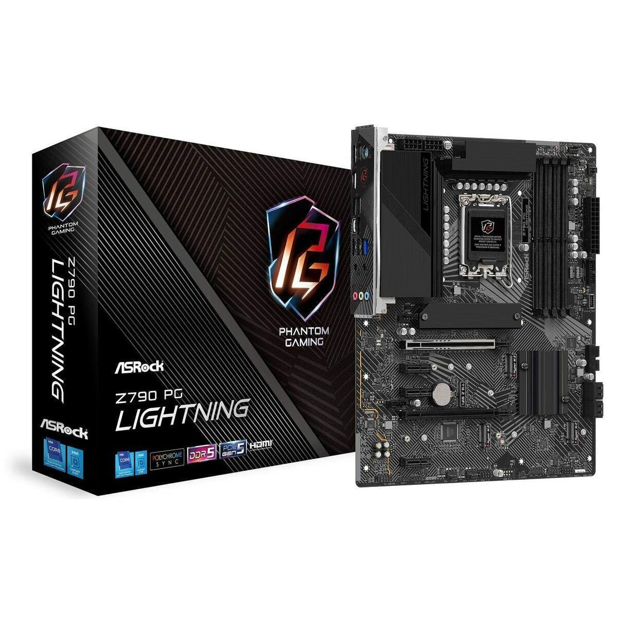 ASRock Z790 PG Lightning Motherboard ATX με Intel 1700 Socket <span style="color: white; visibility:visible;">4710483940965</span>