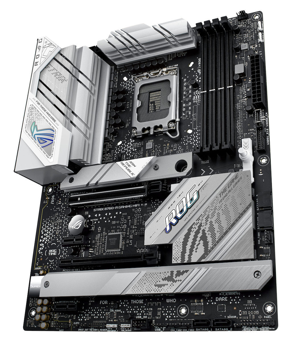 Asus ROG STRIX B760-A Gaming WIFI Motherboard ATX με Intel 1700 Socket <span style="color: white; visibility:visible;">4711387114063</span>