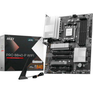 MSI Pro B840M-P WIFI6E Motherboard Micro ATX με AMD AM5 Socket <span style="color: white; visibility:visible;">4711377361804</span>