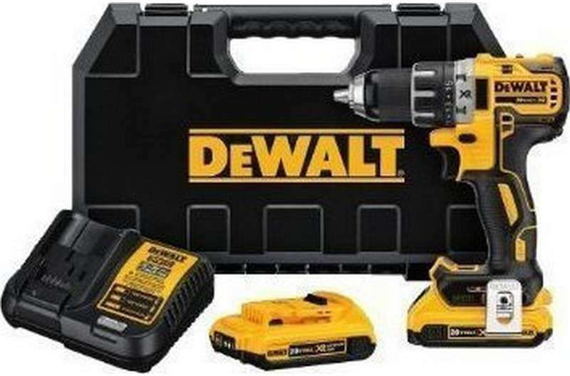 Dewalt DCD791D2 Δραπανοκατσάβιδο Μπαταρίας Brushless 18V 2x2Ah DCD791D2 <span style="color: white; visibility:visible;">5035048616239</span>