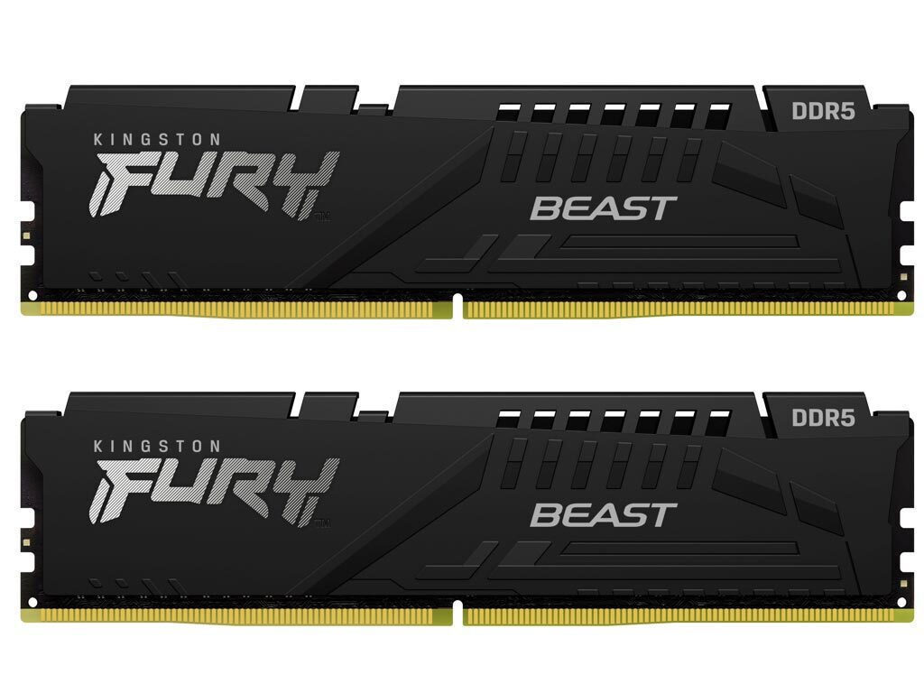 Kingston Fury Beast DDR5 64GB RAM με 2x32GB Modules και Ταχύτητα 5200 για Desktop KF552C40BBK2-64 <span style="color: white; visibility:visible;">0740617326550</span>
