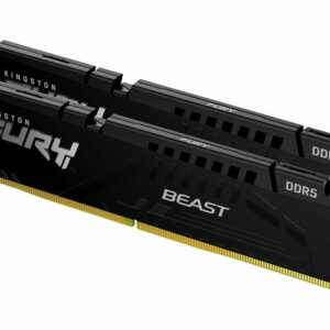 Kingston Fury Beast DDR5 64GB RAM με 2x32GB Modules και Ταχύτητα 5600 για Desktop KF556C36BBEK2-64 <span style="color: white; visibility:visible;">0740617331745</span>