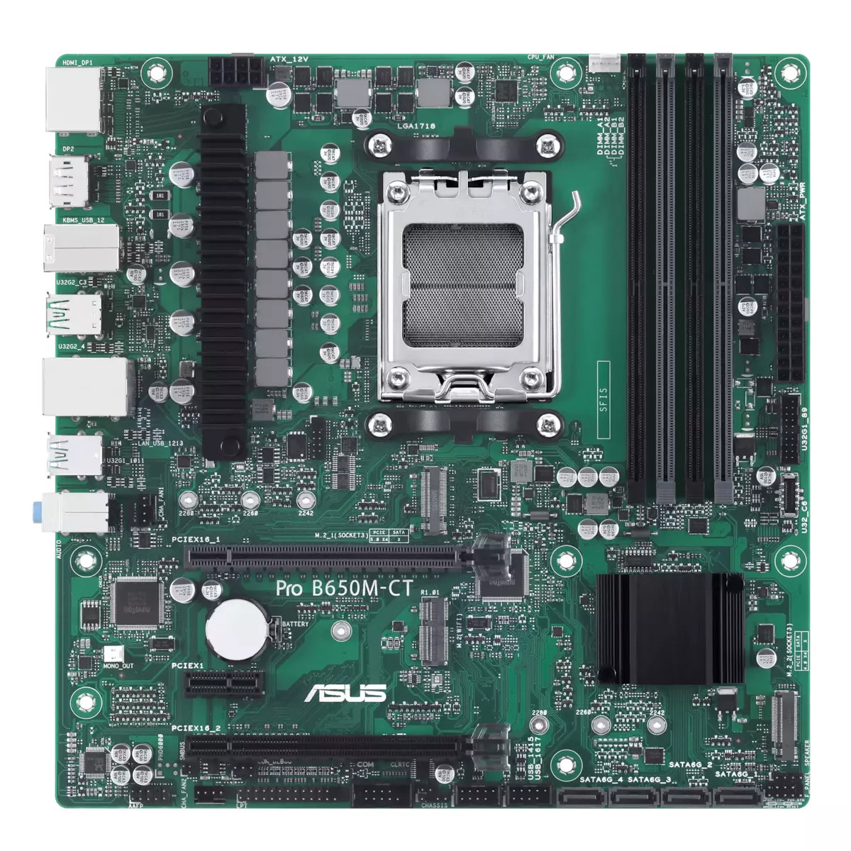 Asus Pro B650M-CT-CSM Motherboard Micro ATX με AMD AM5 Socket <span style="color: white; visibility:visible;">4711387164518</span>