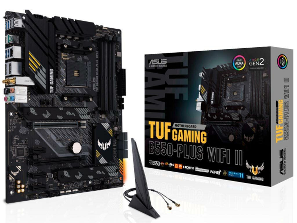 Asus TUF Gaming B550-PLUS WIFI II Motherboard ATX με AMD AM4 Socket <span style="color: white; visibility:visible;">4711081338413</span>