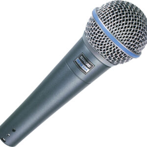 Shure Beta 58A Δυναμικό Μικρόφωνο XLR Χειρός για Φωνητικά <span style="color: white; visibility:visible;">0042406054720</span>