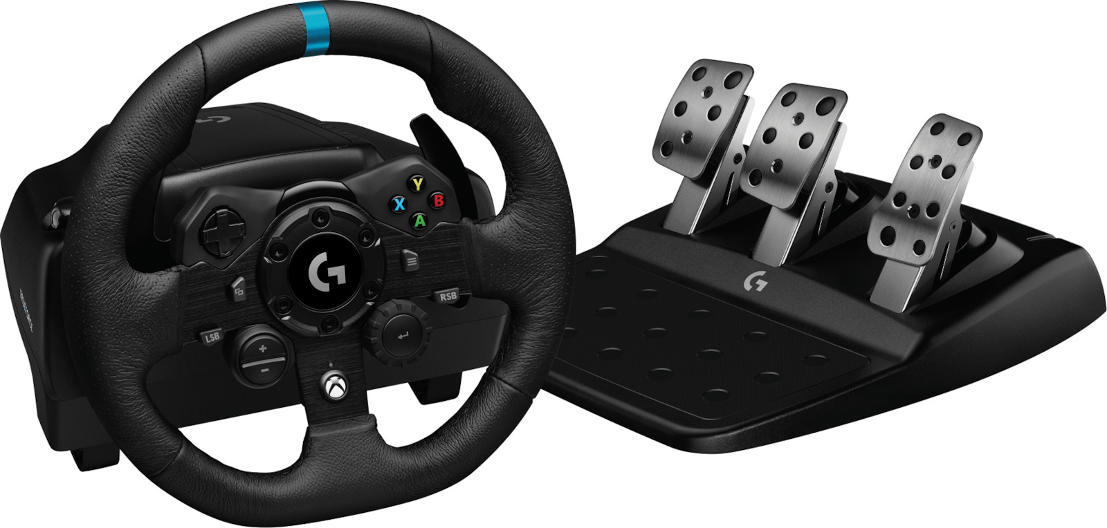 Logitech G923 Trueforce Xbox Τιμονιέρα με Πετάλια για PC / Xbox Series X/S / XBOX One με 900° Περιστροφής <span style="color: white; visibility:visible;">5099206082816</span>