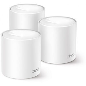 TP-LINK Deco X10 v1 Access Point Wi‑Fi 6 Dual Band (2.4 & 5GHz) σε Τριπλό Kit Λευκό <span style="color: white; visibility:visible;">4895252505085,4895252502480</span>
