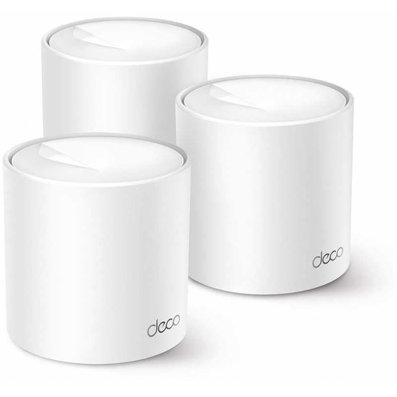 TP-LINK Deco X10 v1 Access Point Wi‑Fi 6 Dual Band (2.4 & 5GHz) σε Τριπλό Kit Λευκό <span style="color: white; visibility:visible;">4895252505085,4895252502480</span>