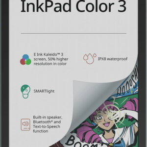Pocketbook InkPad Color 3 με Οθόνη Αφής 7.8" (32GB) Μαύρο <span style="color: white; visibility:visible;">7640152093937</span>