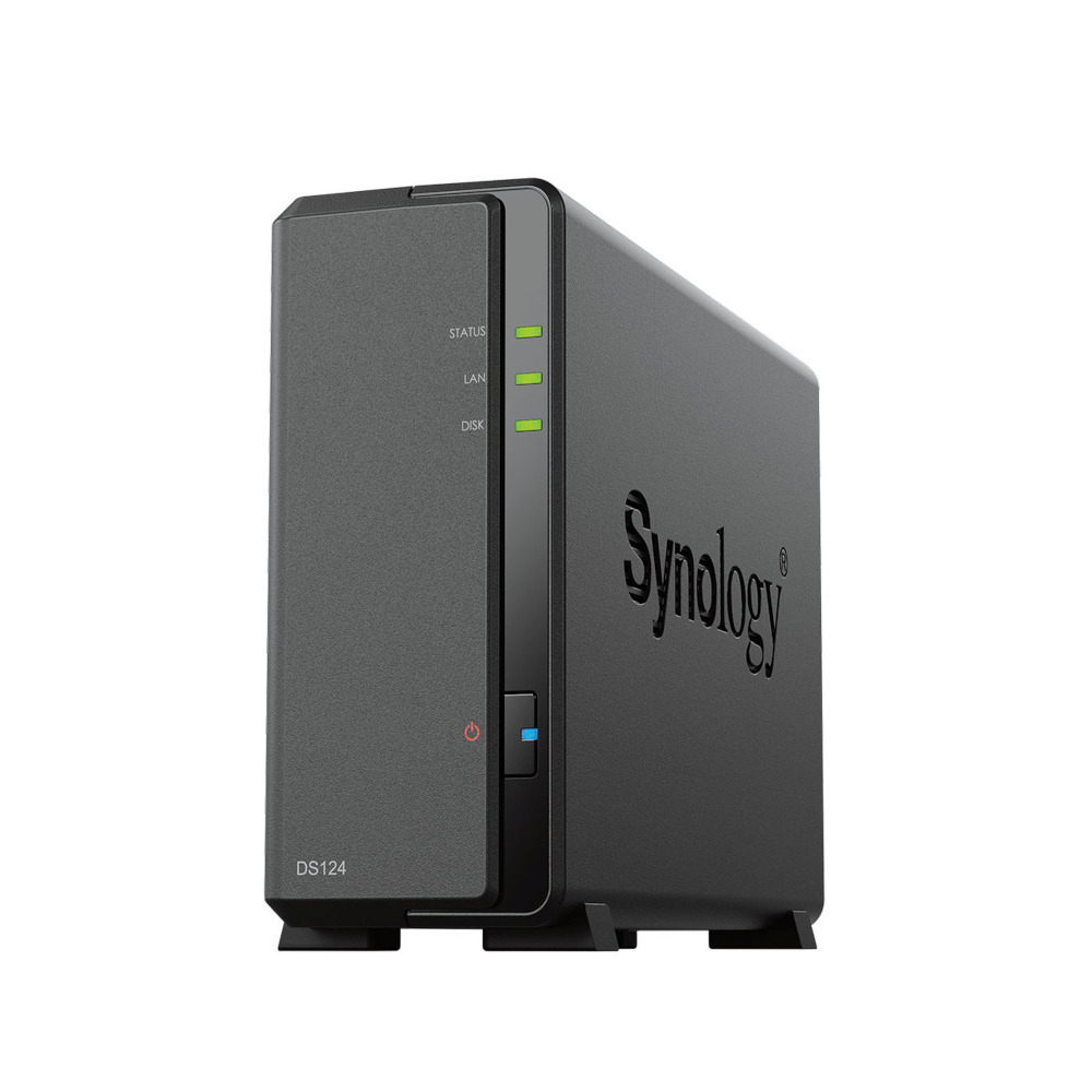 Synology DiskStation DS124 NAS για ένα HDD/SSD <span style="color: white; visibility:visible;">4711174725014</span>