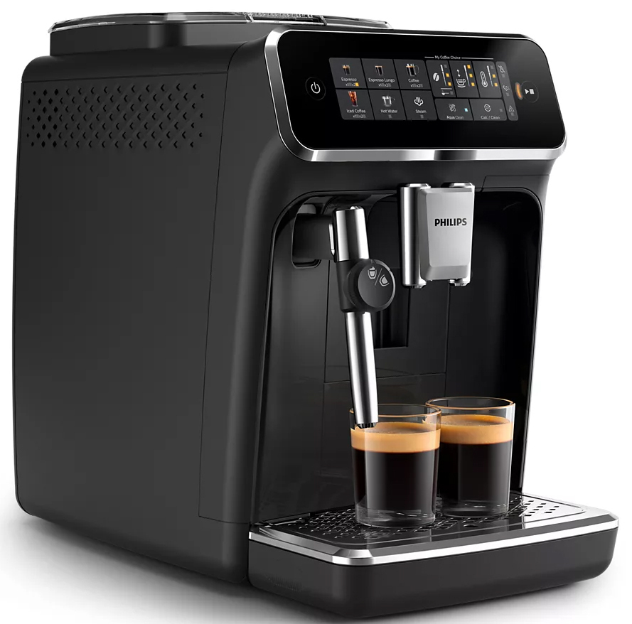 Philips Series 3300 Αυτόματη Μηχανή Espresso 1500W Πίεσης 15bar με Μύλο Άλεσης Μαύρη <span style="color: white; visibility:visible;">8720389028946</span>