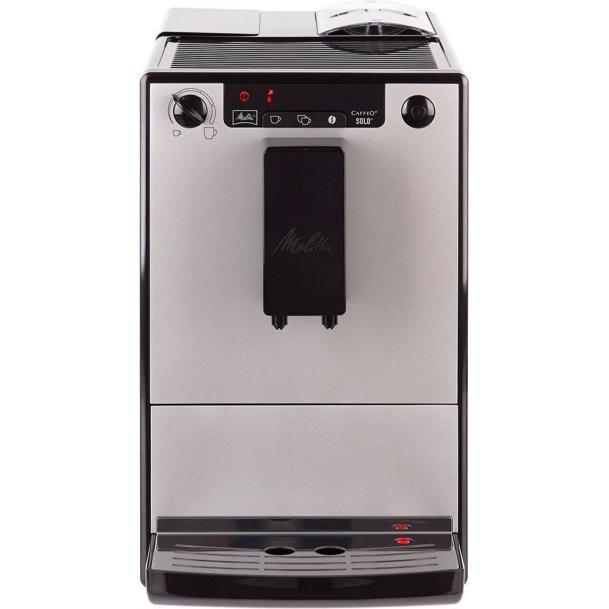 Melitta Solo Pure Αυτόματη Μηχανή Espresso 1400W Πίεσης 15bar με Μύλο Άλεσης Ασημί <span style="color: white; visibility:visible;">4006508223992</span>